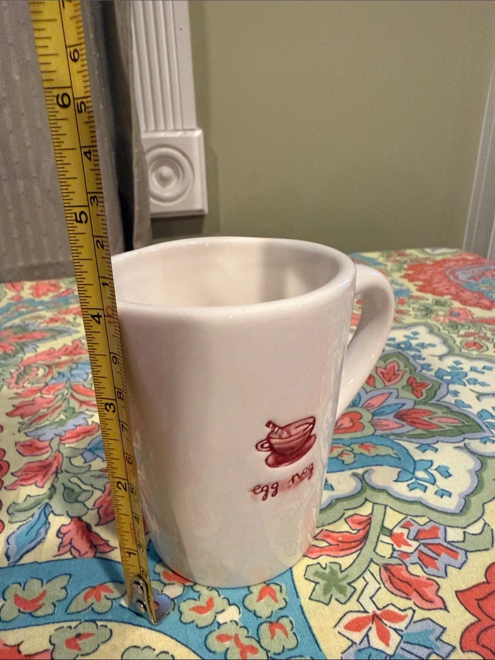Williams Sonoma Coffee Mug - Egg Nog